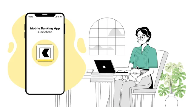 Mobile Banking App einrichten