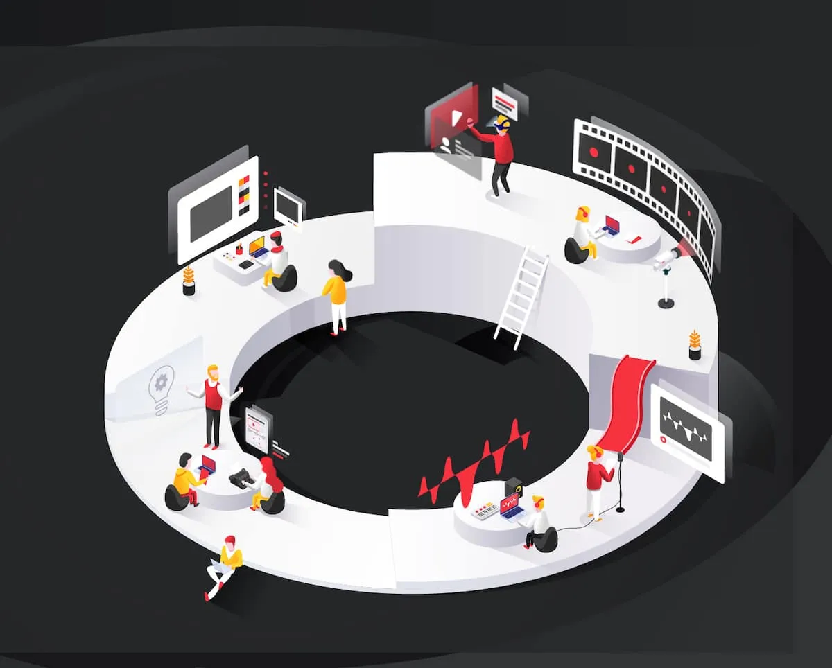 Infografik-Videodesign