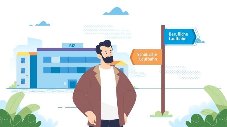 Weg zur Berufsbildung